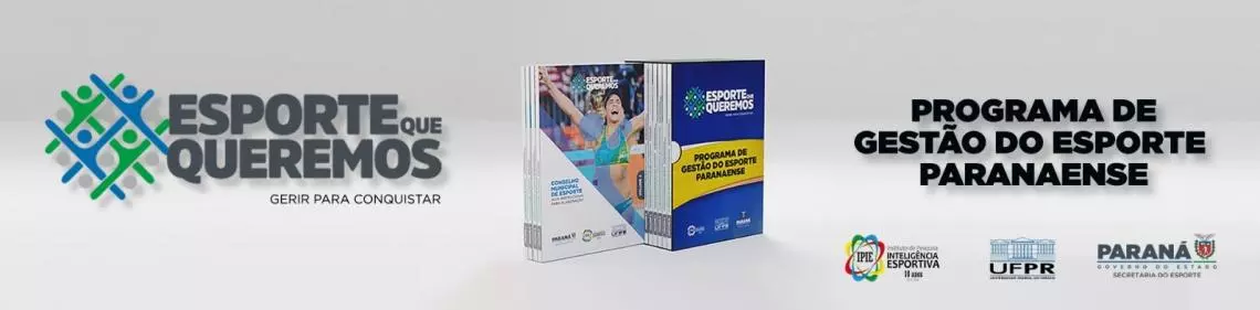 banner esporte queremos - programa de gestão do esporte do paranaense